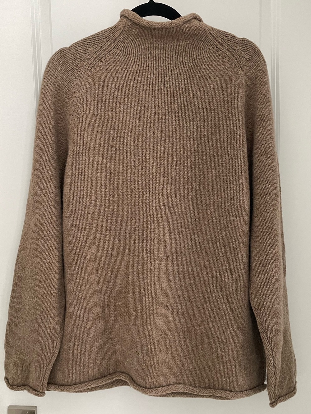 J. Crew Vintage Lambswool Roll Neck Oarsman Cabin Sweater Unisex Large. Sk18 - Picture 6 of 8